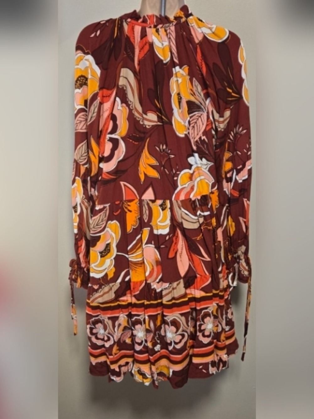 Gibson Latimer Tiered Peasant Dress XL - Picture 5 of 5